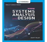 Systems Analysis and Design (Shelly Cashman)