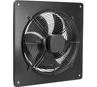 SYSTERM Ventilador de pared Ventilador axial Ventilador con rodamientos de bolas, Ventilador de acero para uso industrial continuo, Tamaños 200, 250, 300, 350, 400, 450 mm. (aRok 300mm, 2330 m3/h)