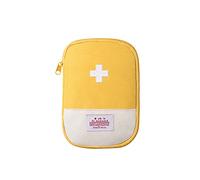 SYSUII Bolsa de medicamentos, mini bolsa de primeros auxilios, bolsa vacía para farmacia de viaje, bolsa médica, bolsa de emergencia, impermeable, portátil, pequeño, soporte para medicamentos para el