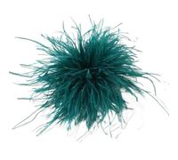 SYSUII Broche de plumas para mujer - Broche de plumas de avestruz esponjoso, broche de pluma, para carnaval, cosplay, fiesta, baile, banquete de solapa, vestido, traje, ropa, accesorios, 8-10cm