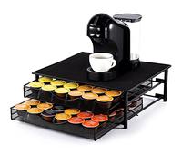 SYSYLY Soporte de Cápsulas con 2 Cajones Metal para Dolce Gusto.
