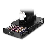 SYSYLY Soporte para Cápsulas de Café, Dispensador Capsulas Vertuo,Organizador Capsulas Vertuo,Cajón para almacenar cápsulas de Vertuoline (capacidad para 40 cápsulas)