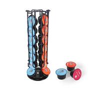 SYSYLY Soportes para Cápsulas de Café,Dispensador de Cápsulas Compatible con Caffitaly,Tchibo Cafissimo,Organizador de Cápsulas de Café, Soporte de Cápsulas para Almacenamiento