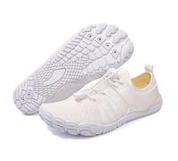 SYT-MD Bronoir Skin Pro con Cobre - Zapatos Descalzos con Conexión a Tierra, Zapatos para el Agua Antideslizantes, livianos y Unisex, de Secado rápido(White,42 EU)