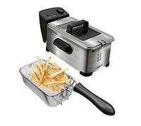 Sytech freidora electrica, 3l., Acero INOX, 2000w