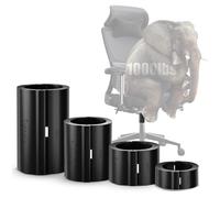 Sytopia 4 abrazaderas de resorte de gas para silla de oficina, herramienta de resorte de gas para sillas de detención de hundimiento, hasta 450 kg, no requiere herramientas, altura de silla ajustable