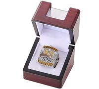 SYUFRE Anillo de Campeón, Réplica de Todos Los Anillos de Campeón Anteriores, con Caja de Presentación, para Fanáticos, Amigos Y Familiares, Cumpleaños/2015 Broncos/11