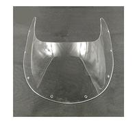SYUFRE carenado Parabrisas Parabrisas De Cristal Delantero para Motocicleta para Yam&aha YSR80 YSR 80 YSR50 YSR 50 1987-1992, Odómetro, Visera