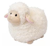 Syutokul Oveja de Peluche de Oveja Linda y esponjosa de Peluche de Cordero Suave para exhibición en el hogar, Color Blanco lechoso, 13, 78 Pulgadas