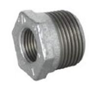 Syveco 2075007 Serie 2075 - Embellecedor de acero inoxidable macho/hembra, zona inicial, PN20, 1-1/4" x 1" BSP