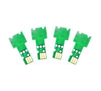 Sywchrf 4Color Ink Cartridge Chip Set LC404 Compatible with MFC-J1205W MFC-J1215W Printers Replacement