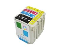 Sywchrf 4X Los Cartuchos de Tinta compatibles con Datos para DataSonic para DesignJet 110 100PLUS 2800DT 2800DTN Las impresoras Funciona con c4844a Tinta Jet 10 11
