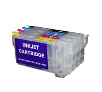 Sywchrf Refillable Ink Cartridge Without Chip Compatible with T812 T405 T3591 T35XL T822 T802 IC84 T812xl T405xl T822xl T802xl Printers
