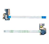 Sywchrf Tablero del botón del Interruptor de Encendido Compatible con 15T-BR 15Z-BW 15-BW 15-BS 250 255 G6 CSL50 LS-E791P Reemplazo para el número de Pieza