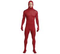 Sywiyi Mono de cuerpo completo para hombre, traje elástico, traje jumspuit, traje de cuerpo entero, corte ajustado, carnaval, ropa burdeos, 180/M