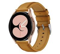 Syxinn 20mm Cuero Correa para Samsung Galaxy Watch 4/4 Classic 46mm 42mm/Galaxy Watch 6/7/Watch 5/5 Pro/Galaxy Watch Active 2 40mm 44mm Pulsera para Watch 3 41mm/Gear S2 Classic/Huawei Watch GT 2 42mm