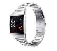 Syxinn Compatible con Correa de Reloj Fitbit Ionic Banda Pulseras Acero Inoxidable Metal Pulsera de Repuesto para Ionic Watch