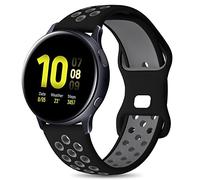 Syxinn Compatible con Samsung Galaxy Watch Active/Active 2 40mm 44mm Correa, Galaxy Watch 4/4 Classic Correas 20mm Pulsera Silicona Banda para Galaxy Watch 3 41mm/Galaxy Watch 42mm/Gear S2 Classic
