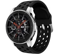 Syxinn Compatible para 22mm Correa de Reloj Galaxy Watch 46mm/Gear S3 Frontier/Classic Banda de Reemplazo de Silicona Deportiva Pulsera para Moto 360 2nd Gen 46mm/Huawei Watch GT/Ticwatch Pro