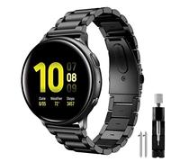 Syxinn Correa para Galaxy Watch Active 2, 40mm/44mm, 4/4 Classic, 5/6, Banda 20mm de Acero Inoxidable para Active 42mm, Gear S2 Classic/Sport