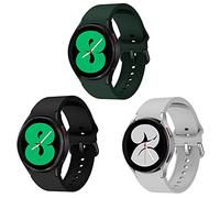 Syxinn Correa para Samsung Galaxy Watch 4 Correa 40mm/44mm, Galaxy Watch 4 Classic 42mm/46mm, Galaxy Watch 6/6 Classic 43mm 47mm, Galaxy Watch 7/Watch 5/5 Pro 45mm Correa Pulsera de Silicona Banda
