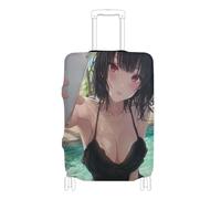 SyXIOP Black Hair Sexy Swim Girl - Fundas elásticas para equipaje, antiarañazos, elásticas, protectores de equipaje, para equipaje de 18 a 32 pulgadas, Black Hair Sexy Swim Girl, S 18-20 in, Clásico