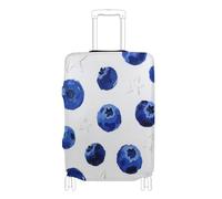 SyXIOP Blueberry Star - Funda protectora elástica para equipaje, funda elástica para equipaje de 18 a 32 pulgadas, Blueberry Star, M 22-24 in, Clásico