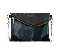 SyXIOP Bolso de mano de piel sintética para mujer, antirrobo, para boda, pantera negra caminando hacia la sombra, regalo para amantes de los gatos salvajes