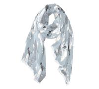 SyXIOP Bufanda cálida de invierno de gran tamaño con diseño de gorrión del Nilo, color gris, para mujer, de 37 x 74 pulgadas, para otoño e invierno