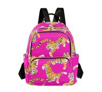 SyXIOP Cute Yellow Tigers - Mochila casual para laptop de 12 5 pulgadas para mujer, mochilas para escuela universitaria y enfermera, Lindos tigres amarillos, M, Casual