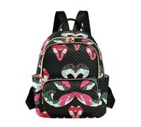 SyXIOP Diamonds Snake Black - Mochila de viaje de gran capacidad de 12.5 pulgadas, mochila de trabajo para negocios, Diamonds Snake Black, M, Casual