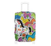 SyXIOP Doodle Art Horse - Fundas elásticas para maletas de equipaje a prueba de arañazos, esenciales de viaje, para equipaje de 18 a 32 pulgadas, Doodle Art Horse, L 26-28 in, Clásico