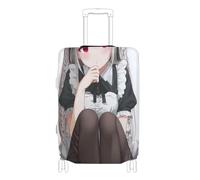 SyXIOP Fundas elásticas grandes para maletas, resistentes a los arañazos, accesorios de viaje, para equipaje de 18 a 32 pulgadas, Sexy Anime White Maid, XL 29-32 in, Clásico