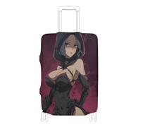 SyXIOP Grim Reaper Anime - Funda protectora elástica para equipaje, antiarañazos, accesorios de viaje, para equipaje de 18 a 32 pulgadas, Grim Reaper Anime Sexy, S 18-20 in, Clásico