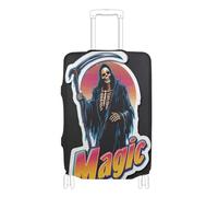 SyXIOP Grim Reaper - Funda de tela elástica para equipaje, resistente a los arañazos, ajuste para maleta, accesorio de viaje, para equipaje de 45,7 a 81,3 cm, Adhesivo de la Parca, S 18-20 in, Clásico