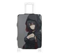 SyXIOP Grim Reaper - Funda protectora elástica para equipaje, resistente a los arañazos, para maletas, funda protectora para maletas, color negro, Grim Reaper Anime Negro, S 18-20 in, Clásico