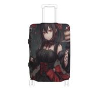SyXIOP Grim Reaper - Fundas elásticas para maletas, a prueba de arañazos, protección de equipaje de 18 a 32 pulgadas, Grim Reaper Rose Anime, S 18-20 in, Clásico