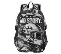SyXIOP Mochila de viaje para laptop, ideal para motociclistas, sin riesgo, sin historia, mochila escolar para adolescentes y niños