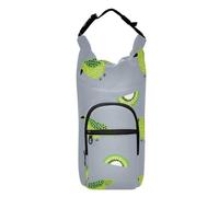 SyXIOP Oliver Jeffers Style Kiwi Jade Bird Design - Eslinga para botella de agua verde para caminar, ahorra espacio, soporte para botella de agua para mochila de 20/24/32/40 onzas, caminata diaria