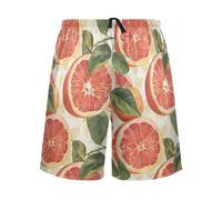 SyXIOP Orange Grapefruit - Pantalones de pijama casuales para hombre, pantalones de pijama para hombre, para regalos de cumpleaños, Pomelo naranja, M