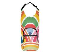 SyXIOP Rainbow Arcs - Portabotellas plegable colorido de 20/24/32/40 onzas, para caminatas diarias, senderismo y otras actividades al aire libre, bolso para botella de agua