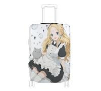 SyXIOP Simple Cartoon Maid - Funda elástica para equipaje de mano, antiarañazos, para maletas, protector de equipaje, para equipaje de 18 a 32 pulgadas, Simple Cartoon Maid, M 22-24 in, Clásico