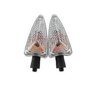 SYXLSJW Señal Giro Indicador Compatible Con Triumph Tiger 1050 Daytona 675 R 800 800XC Luces Intermitentes Delanteras Traseras Motocicleta(21mm Clear)