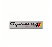 SYXWJL Coche Emblema para Mazda CX-30 2019-2023, Pegatina Logo de Coche Insignia de Metal 3D Chromo Emblema de Carrocería Coche Decoración Accessories,A