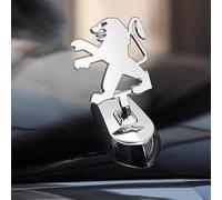 SYXWJL Coche Emblema para Peugeot 208 2019-2023, Capó Emblema Maletero Emblema Pegatina Logo de Coche Insignia de Metal 3D Emblema Letras de Carrocería Coche Accessories,A