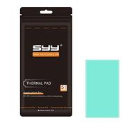 SYY Almohadillas Térmicas, 80x40x1.5mm, Thermal Pad de Silicio Suave, Alta Resistencia a la Temperatura y No Conductor para Disipador de Portátil/GPU/CPU/LED Cooler