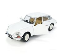 SYYANFEI 1:18 para Citroën D Special Blanche 1972 Colección De Modelos De Coches Clásicos Exhibición De Juguetes Regalos Blanco
