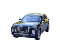 SYYANFEI 1:24 para Hongqi HS9 Juguetes Modelo Coche Ideas Cumpleaños para Niños Regalo(Negro)