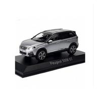 SYYANFEI 1/43 para Peugeot 5008 GT 2016 Gris Modelo Coche De Juguete De Fundición A Presión Estático Regalo Colección para Amigos Y Familiares