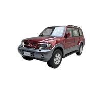SYYANFEI Coche Aleación Fundido Presión Modelo 1:18 Mitsubishi Pajero V73 Regalo Exhibición Estática(Style-A)